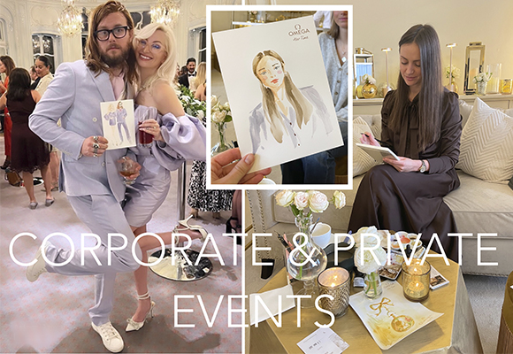Live painting for weddings